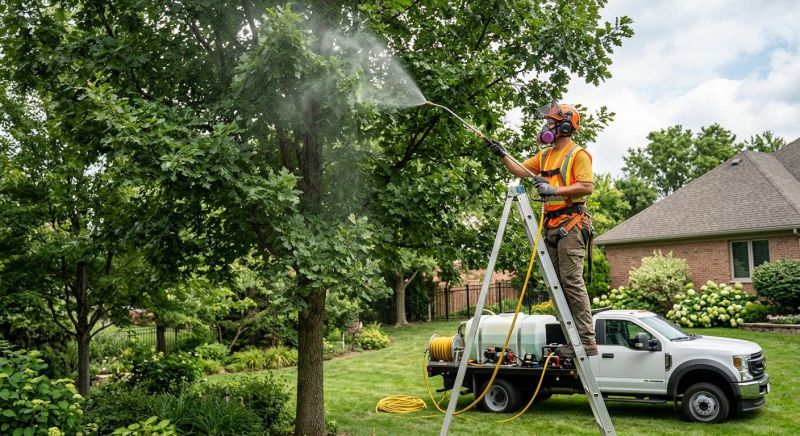 Arborist Spraying in Reno, NV