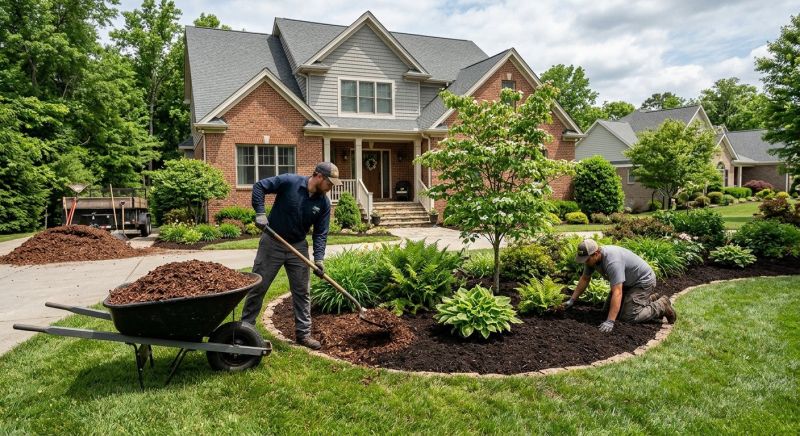 Organic Mulch Installation in Ventura County, CA